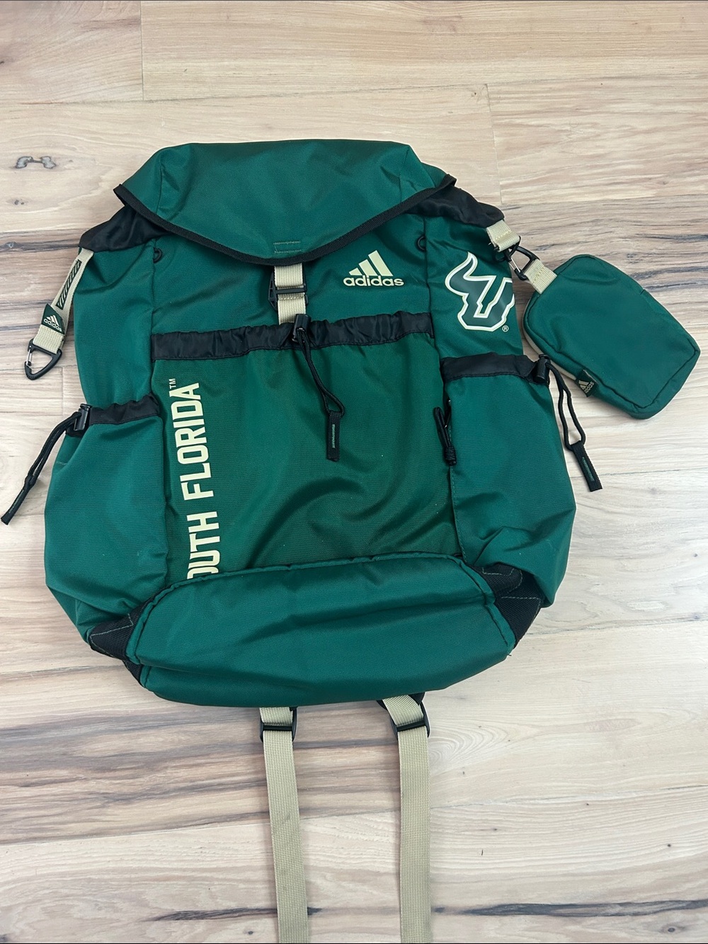 Adidas South Florida Green Backpack